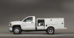 Chevrolet Silverado 3500 HD CNG Utility Service Truck 2015 года